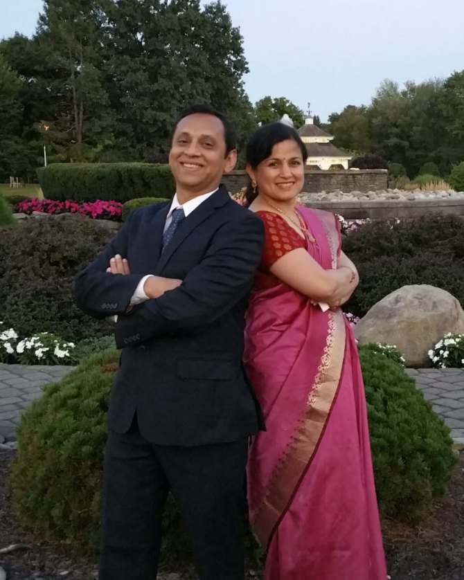 Vijay and Piyusha Savla