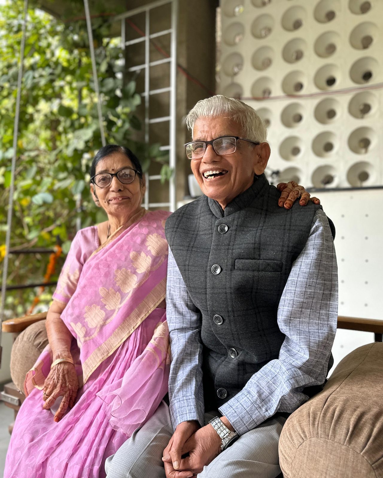 Smt. Subhadradevi and Late Shri. Prithviraj Taleda