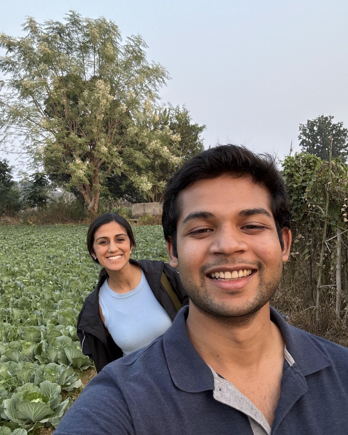 Out in the fields