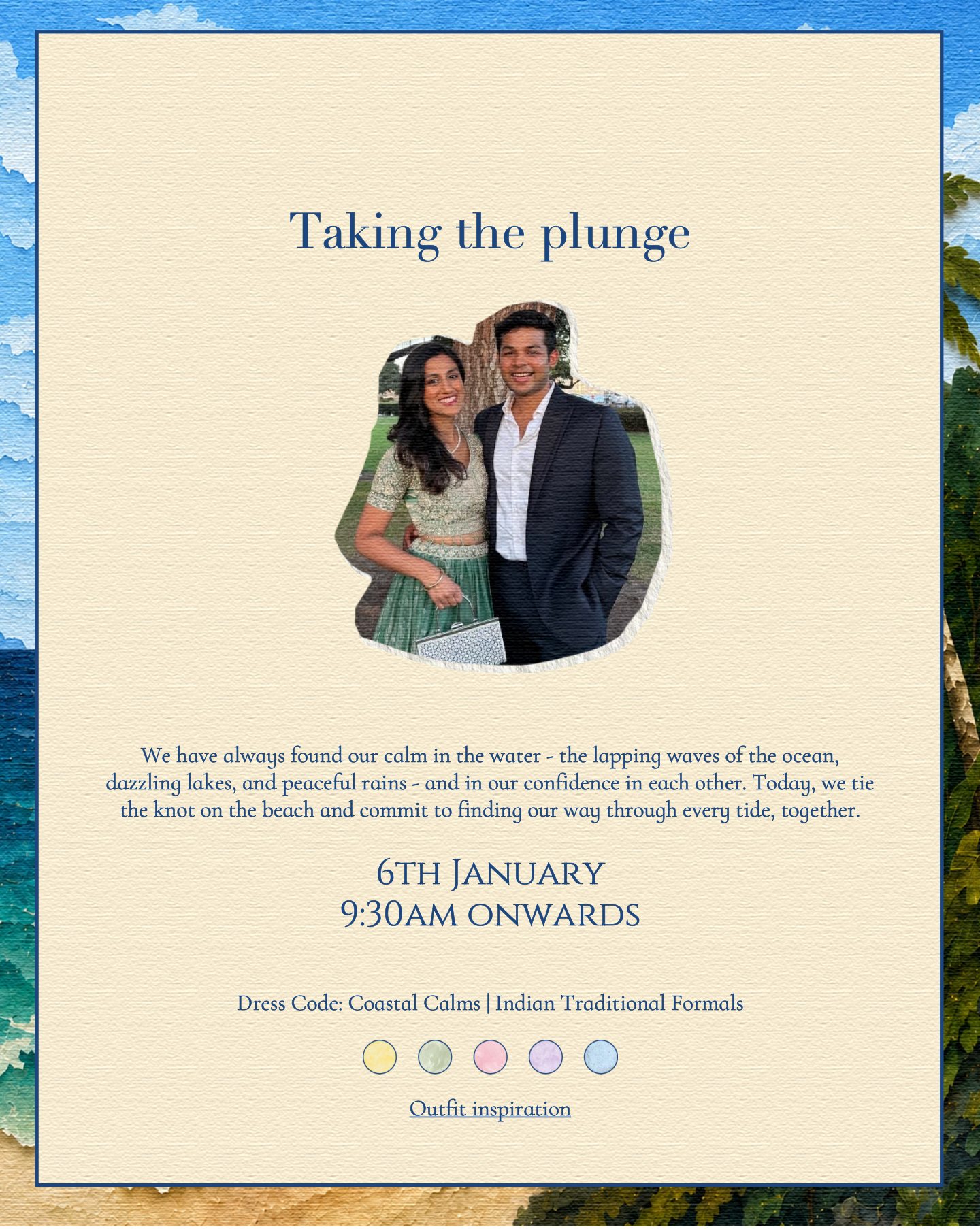Shaadi — 6th January, 9:30am onwards